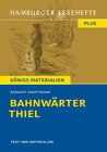 Buchcover Bahnwärter Thiel von Gerhart Hauptmann (Textausgabe)