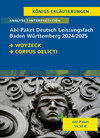 Buchcover Abitur Baden-Württemberg 2024/2025 Leistungskurs Deutsch - Paket