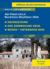 Buchcover Abitur Nordrhein-Westfalen 2026 Deutsch - Abi-Paket (GK/LK)
