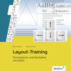 Buchcover Layout-Training