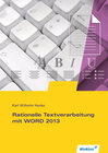 Buchcover Rationelle Textverarbeitung mit WORD 2013