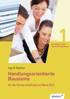 Buchcover Handlungsorientierte Bausteine für die Textverarbeitung mit Word 2010