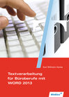 Buchcover Textverarbeitungskompetenzen im Büromanagement mit WORD 2013