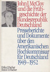 Buchcover John J. McCloy und die Frühgeschichte der Bundesrepublik Deutschland