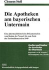 Buchcover Die Apotheken am bayerischen Untermain