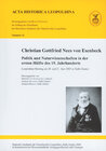 Buchcover Christian Gottfried Nees von Esenbeck