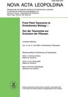 Buchcover From Plant Taxonomy to Evolutionary Biology - Von der Taxonomie zur Evolution der Pflanzen