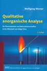 Buchcover Qualitative anorganische Analyse