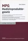 Buchcover MPG Medizinproduktegesetz