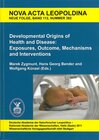 Buchcover Developmental Origins of Health and Disease: Exposures, Outcome, Mechanisms and Interventions