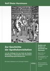 Buchcover Zur Geschichte der Apothekenvisitation von den Anfängen bis zum Ende des Zweiten Weltkrieges in Deutschland unter besond
