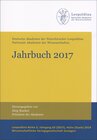 Buchcover Jahrbuch 2017