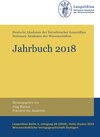 Buchcover Jahrbuch 2018