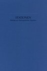 Buchcover Stationen. Beiträge zur Kulturgeschichte Ägyptens