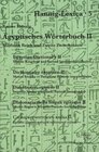 Buchcover Grosses Handwörterbuch Ägyptisch-Deutsch