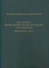 Buchcover Kalkriese 4/Katalog der römischen Funde vom Oberesch