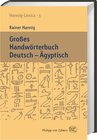 Buchcover Großes Handwörterbuch Deutsch - Ägyptisch