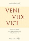 Buchcover Veni, vidi, vici