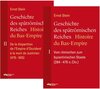 Buchcover Ernst Stein: Geschichte des spätrömischen Reiches in 2 Bänden. Hrsg. von Mischa Meier und Hartmut Leppin