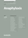 Buchcover Anaphylaxis