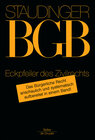Buchcover J. von Staudingers Kommentar zum Bürgerlichen Gesetzbuch mit Einführungsgesetz... / Eckpfeiler des Zivilrechts