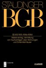 Buchcover J. von Staudingers Kommentar zum Bürgerlichen Gesetzbuch mit Einführungsgesetz... / §§ 652-655; 656a-656d