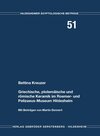 Buchcover Griechische, ptolemäische und römische Keramik im Roemer- und Pelizaeus-Museum Hildesheim