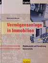 Buchcover Vermögensanlage in Immobilien