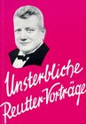 Buchcover Unsterbliche Reutter-Vorträge