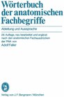 Buchcover Wörterbuch der anatomischen Fachbegriffe