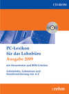 Buchcover PC-Lexikon für das Lohnbüro 2009 mit Steuertexten und BFH-Urteilen