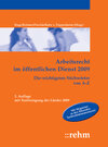Buchcover Arbeitsrecht im öffentlichen Dienst 2009