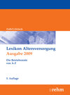 Buchcover Lexikon Altersversorgung 2009