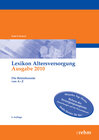 Buchcover Lexikon Altersversorgung 2010