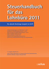 Buchcover Steuerhandbuch für das Lohnbüro 2011