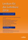 Buchcover Lexikon für das Lohnbüro 2014