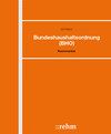 Buchcover Bundeshaushaltsordnung mit Schwerpunkt Zuwendungsrecht