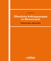 Buchcover Die öffentliche Auftragsvergabe