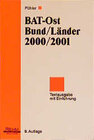 Buchcover BAT-Ost Bund/Länder 2000/2001