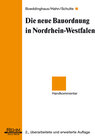 Buchcover Die neue Bauordnung in Nordrhein-Westfalen