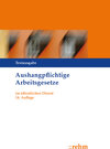 Buchcover Aushangpflichtige Arbeitsgesetze im öffentlichen Dienst