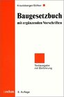 Buchcover Baugesetzbuch mit ergänzenden Vorschriften