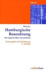 Buchcover Hamburgische Bauordnung mit ergänzenden Vorschriften