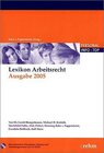 Buchcover Lexikon Arbeitsrecht 2005