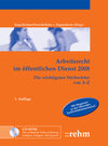 Buchcover Arbeitsrecht im öffentlichen Dienst 2008