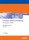Buchcover Lexikon Altersversorgung 2006