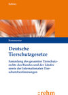 Buchcover Deutsche Tierschutzgesetze