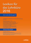 Buchcover Ebook, Lexikon für das Lohnbüro 2016