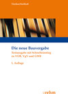 Buchcover Die neue Bauvergabe