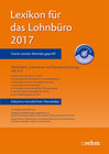 Buchcover Ebook, Lexikon für das Lohnbüro 2017